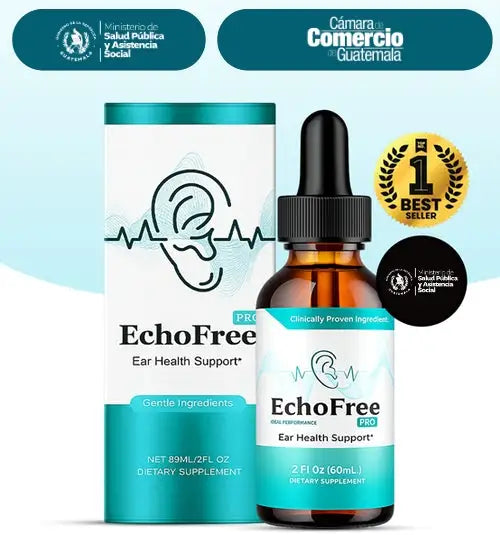 ECHO FREE Pro® Dile adiós al tinnitus desde la raíz.